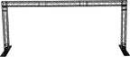 BLACK TRUSS ARCH KIT 19.7 FT Width Mobile Portable DJ Lighting System Metal Arch