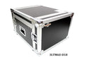 3LTM6U-D18 Six U Three Lid Flight Case With Adjustable Top Rails