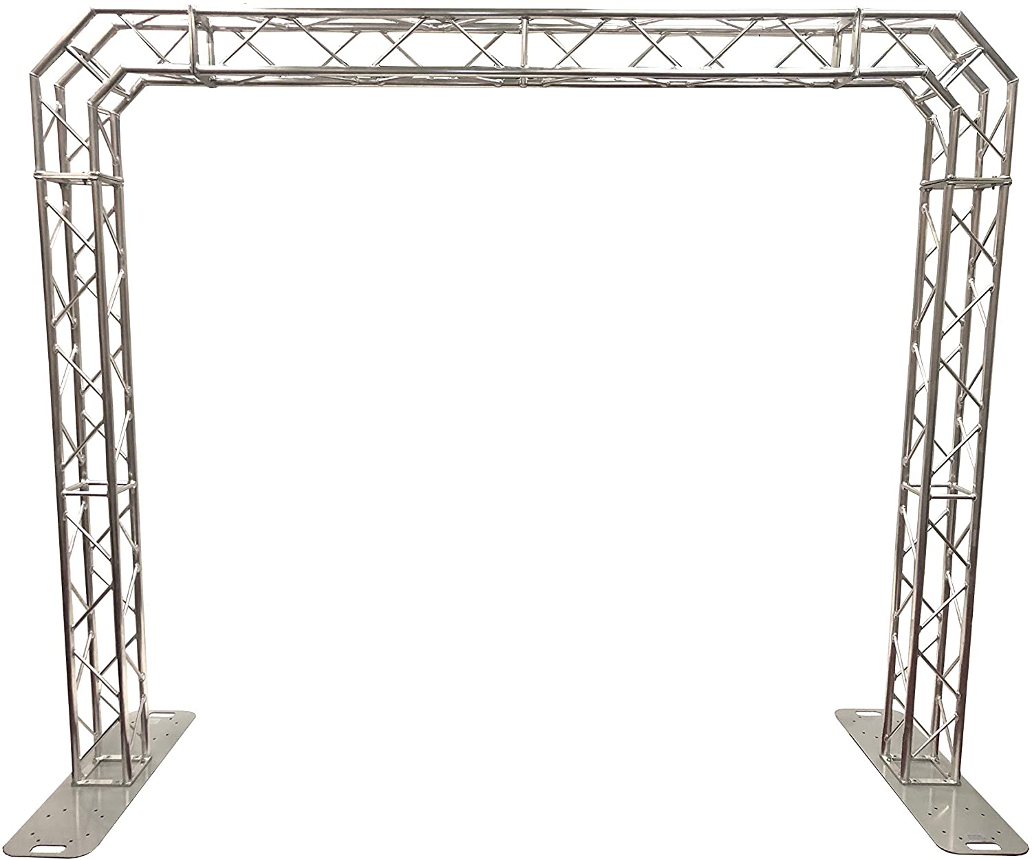 Aluminum Truss Arch Kit 9.7ft Wide 8.1ft High Portable DJ Lighting System Bolts