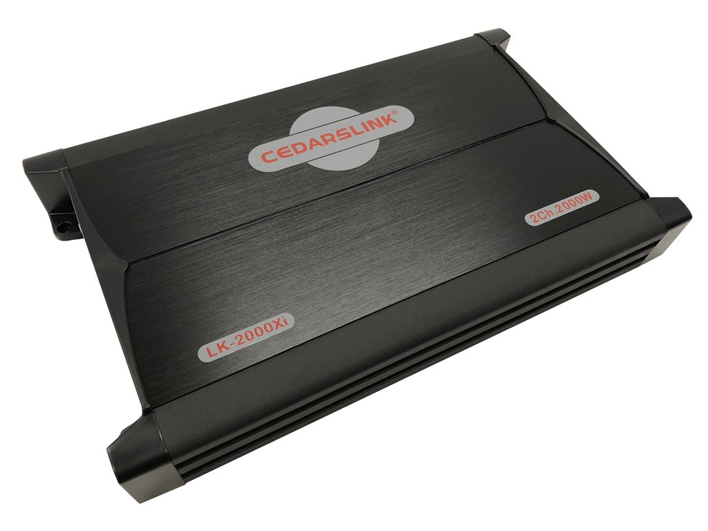 LK-2000XI Bridgeable/Mono 2,000 Watts 2-Channel Class AB Digital Amplifier