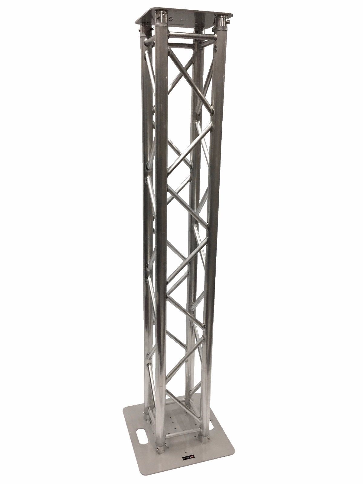 2 Meter 6.56 Ft Truss Aluminum DJ Lighting Tower Square Trussing Totem With Top