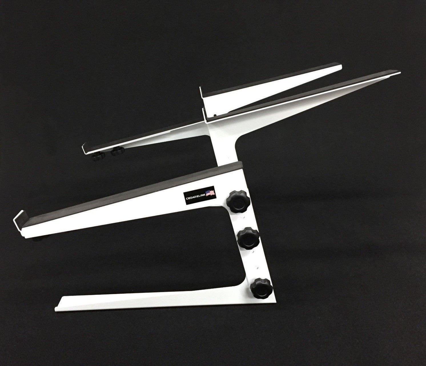 LK-Z19W Heavy Duty Studio Controller And Laptop Computer DJ Rack Stand Mount