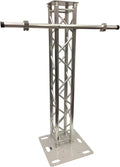 6.56FT 2 Meter Aluminum Plasma TV Mount Stand Stage/Club DJ Lighting Truss Tower Totem