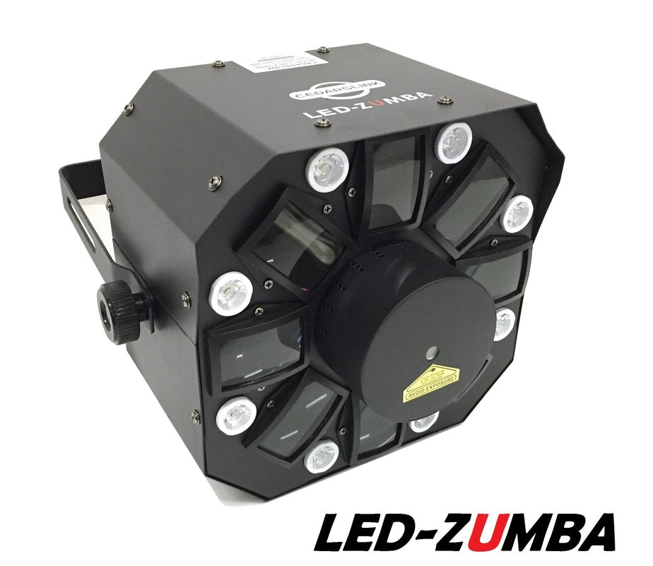 LED-ZUMBA Three In One Laser LED Effect Light