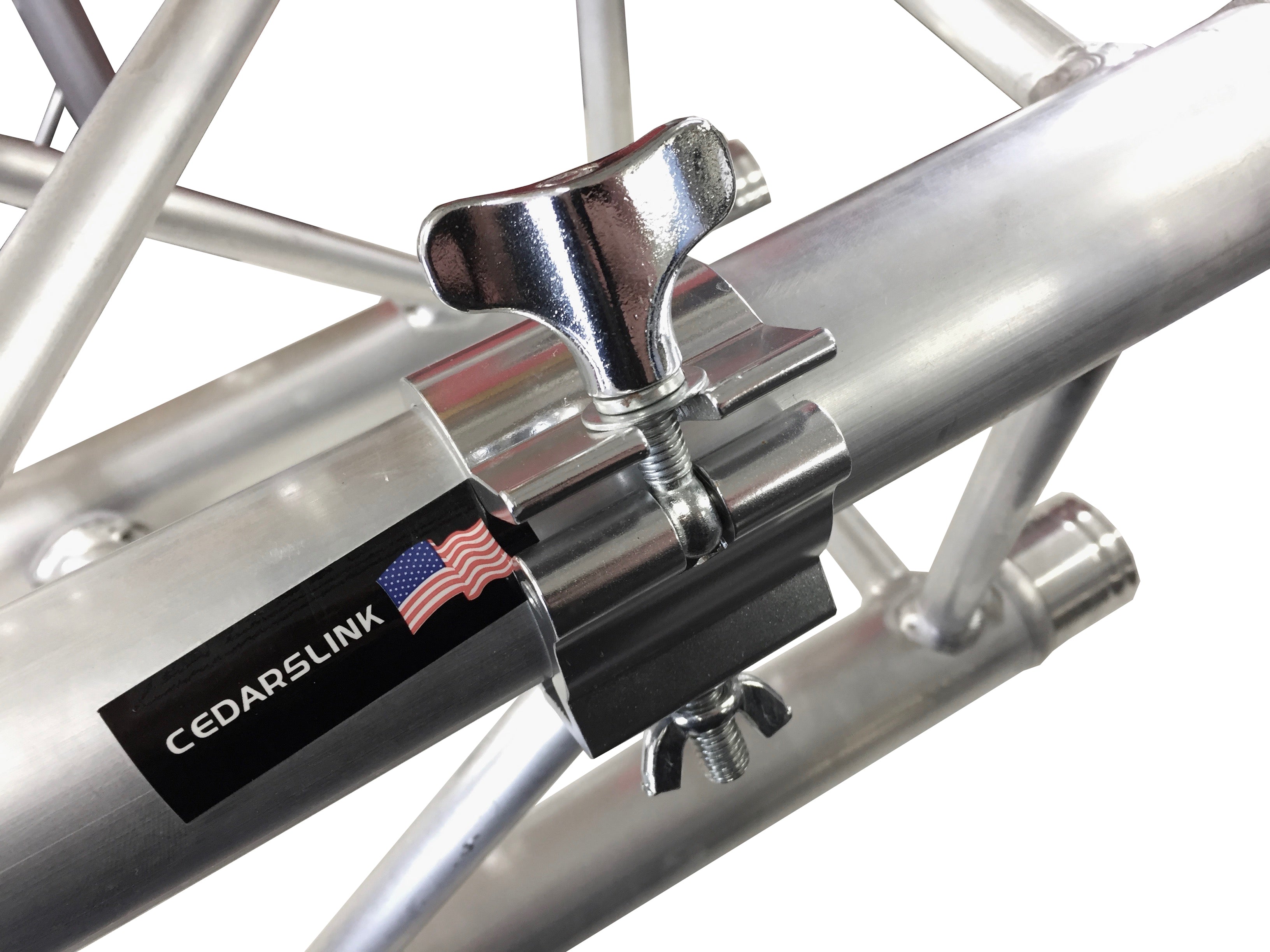 LK-MC2A O CLAMP - DJ & Stage Lighting 2" Aluminum Mounting O Clamps for Stand and Truss