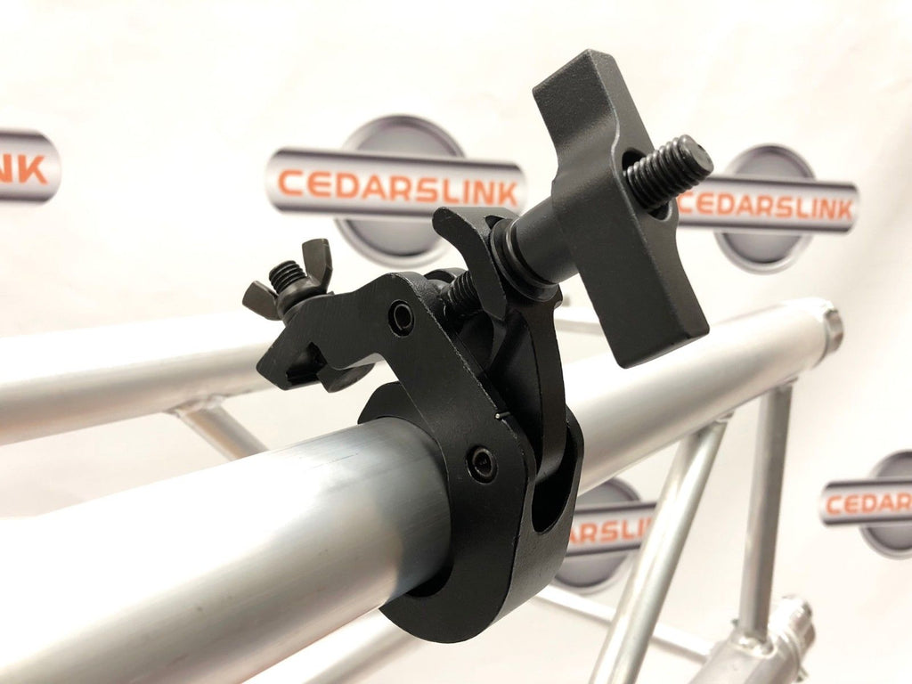 Cedarslink LK-CN23B Black 550lb rating quick rig clamp 2" inch Trussing