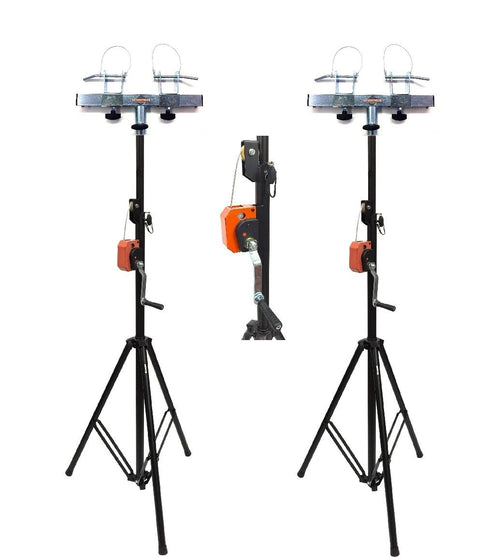 20' ft Wide Crank Triangular Trussing Mobile DJ Lighting Truss System Triangle