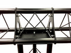 3 Way Triangle Truss T Adapter Black Metal DJ Lighting PA Trussing Bolted System