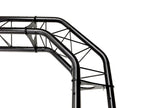 Black Truss Arch Kit 23 ft. Width Mobile Portable DJ Lighting System Metal Bolts