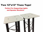 5 FT Dual Triangle Stage/Club DJ Lighting Truss Tower Totem System Single Base