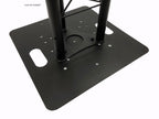 LK-5050 Black 20"x20" Base Plate For Square, Triangle, or Linear Lighting Truss