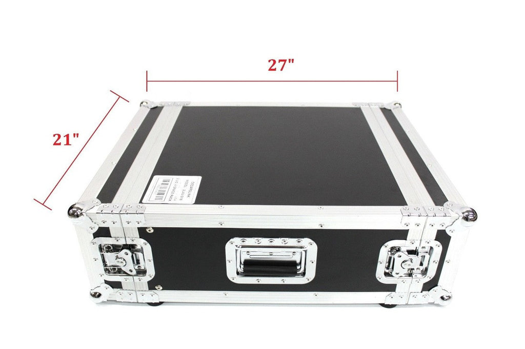 2L4U-D18 Four U Two Lid Flight Case