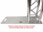 LK-1339 13"x39" Aluminum Base Plate Square Triangle Linear Lighting Truss