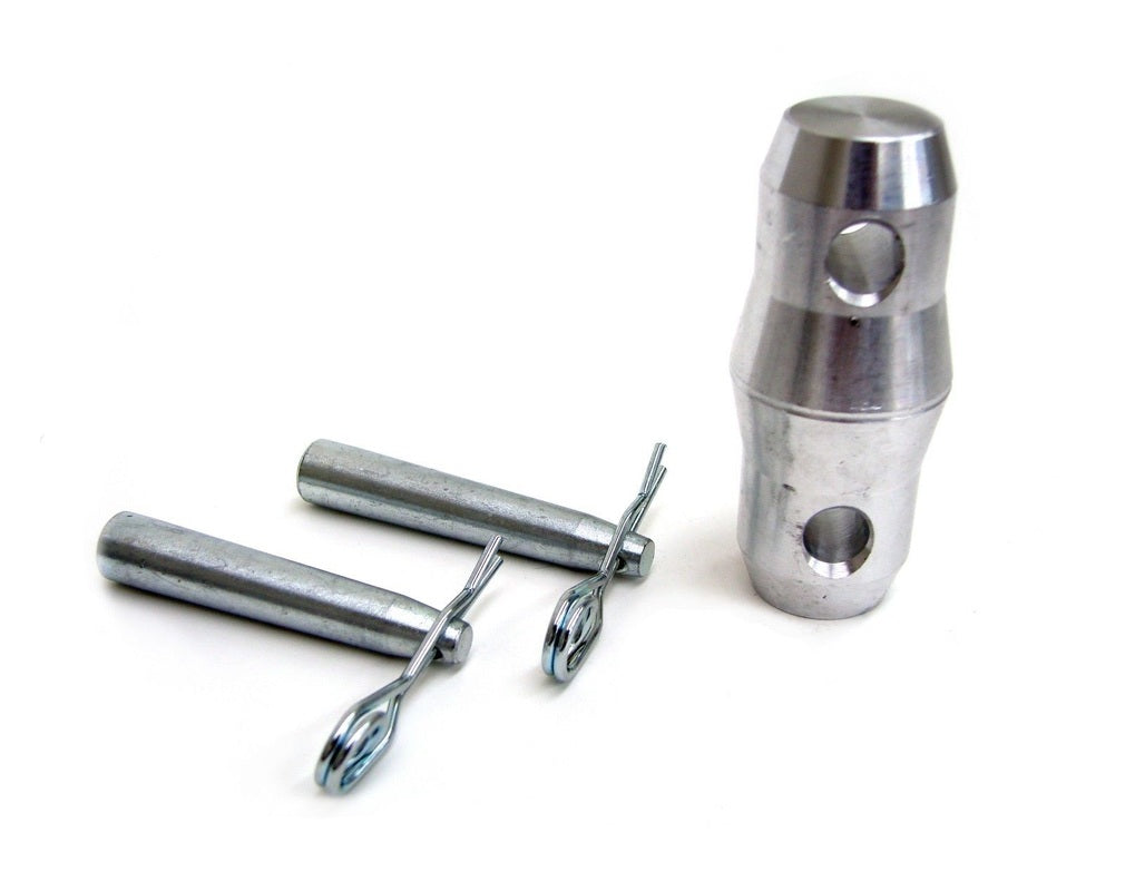 Lot of 4 Double Ended Conical Coupler for Square Aluminum trusses