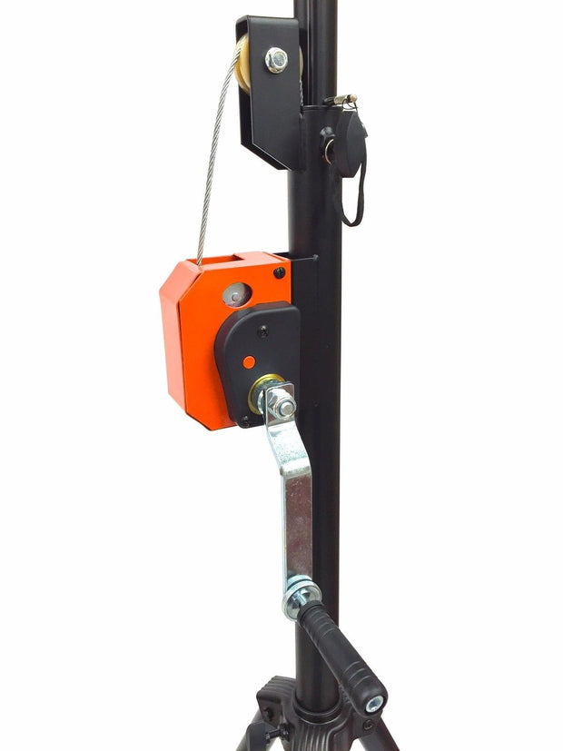 LK-T15 DJ Pro Lighting 10 Foot Crank Light Stand & Square Truss T-Bar Adapter