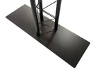 Pair (2) Two Black 13"x39" Metal Base For Bolted Triangle Trusses