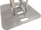 Two (2) 2 DJ Lighting 1.64 ft 0.5M Bolted Aluminum 8"x8" Truss Light Weight Dual Totem System