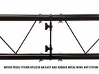 LED-600 600 pcs. 3D RGB LED Curtain 2 Meters x 3 Meters With LK-X10 Lighting Truss Combo