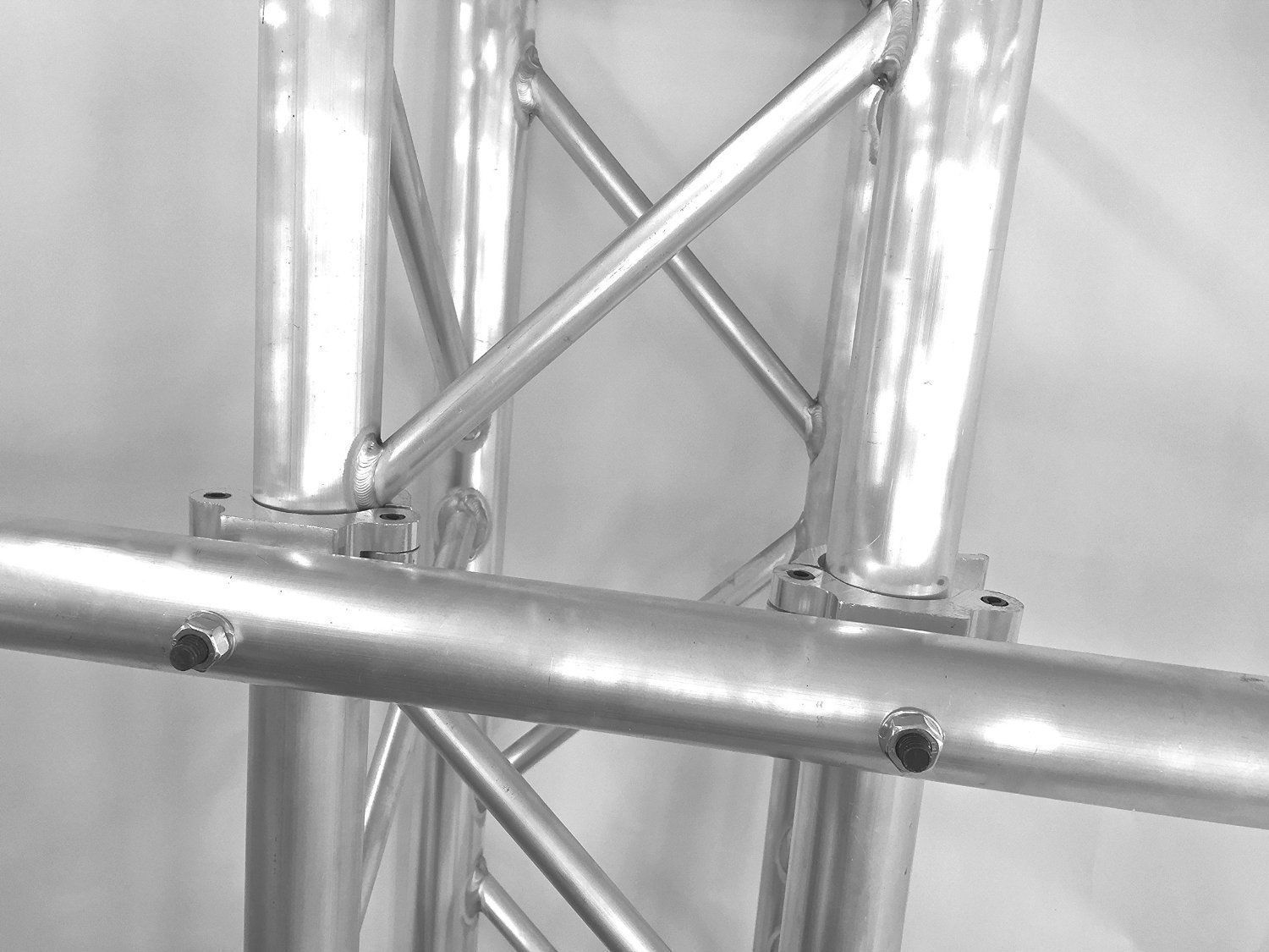 60" Plasma Mount Aluminum Pole With 2" Aluminum Clamps