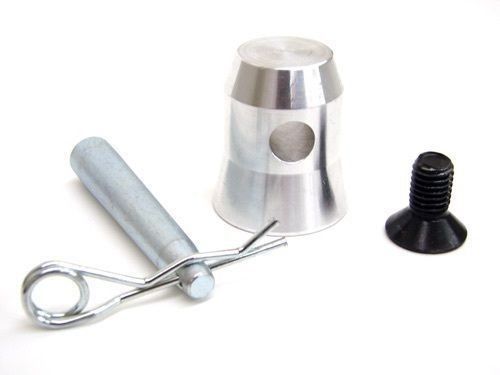 Set of Four Half Couplers With Pins And Clips for Square Aluminum Truss Sections