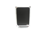 2L16UC-D18 Sixteen U Two Lid Flight Case With Locking Casters