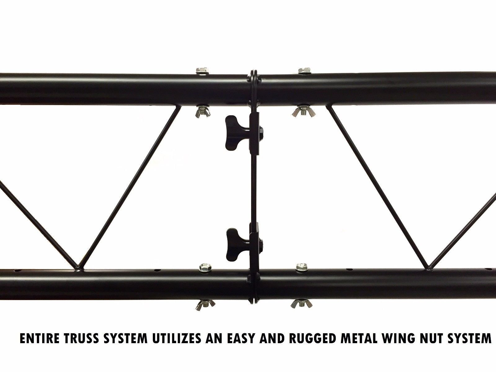 LK-XC15 15' Crank Up DJ Light Stand Heavy Duty Truss LED Lighting System 11.6' Height