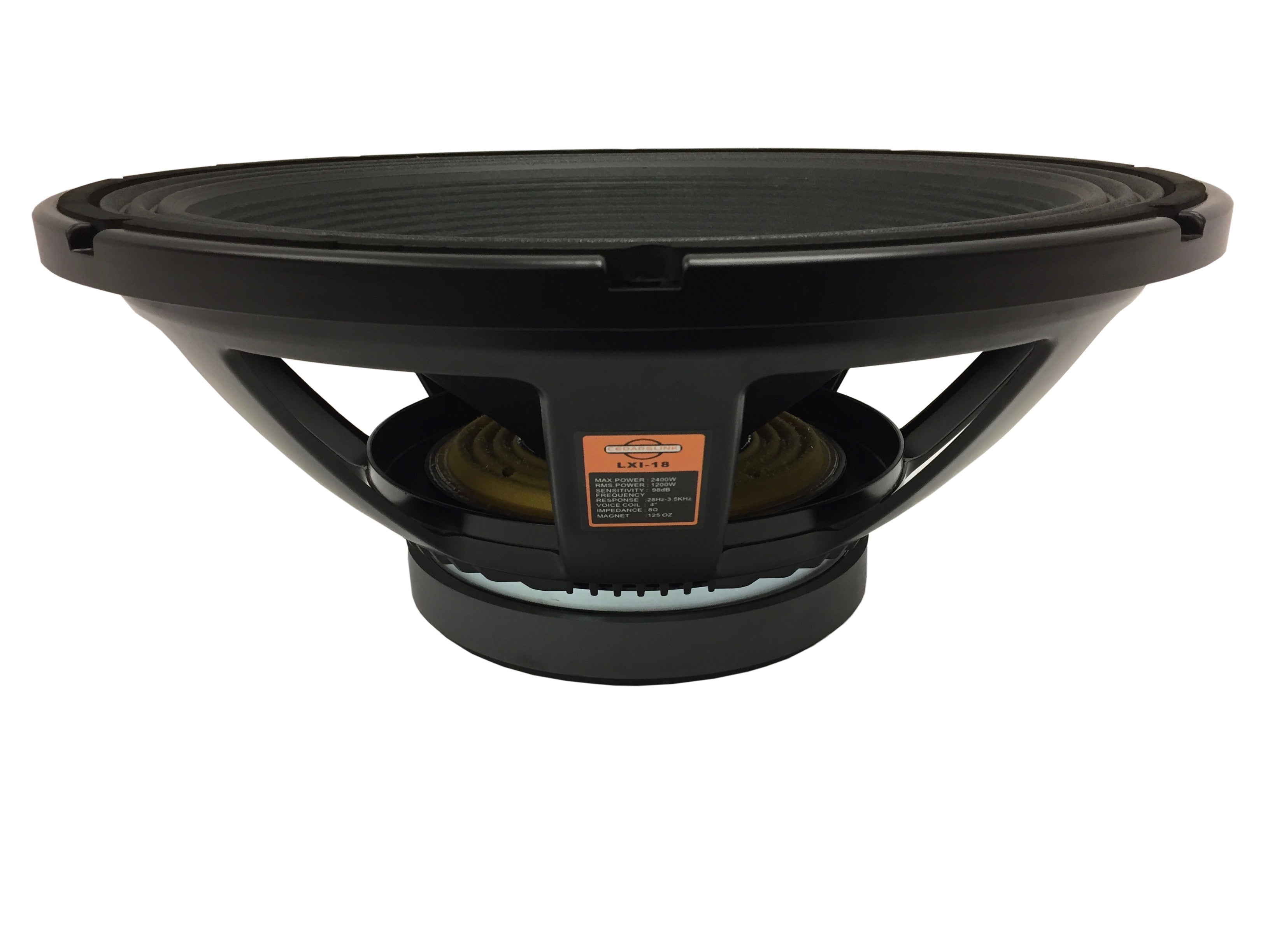 LXI-18 18" 8 ohm 2,400 Watt Woofer