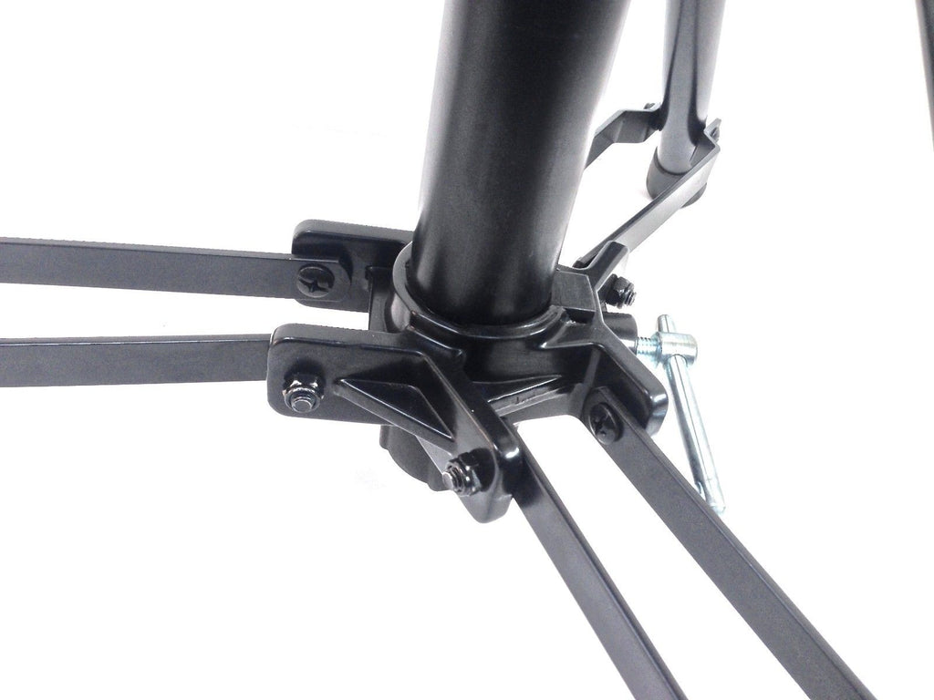 LK-455 Foldable Drum Throne Padded Seat Stool Stand Drummers Percussion Chair