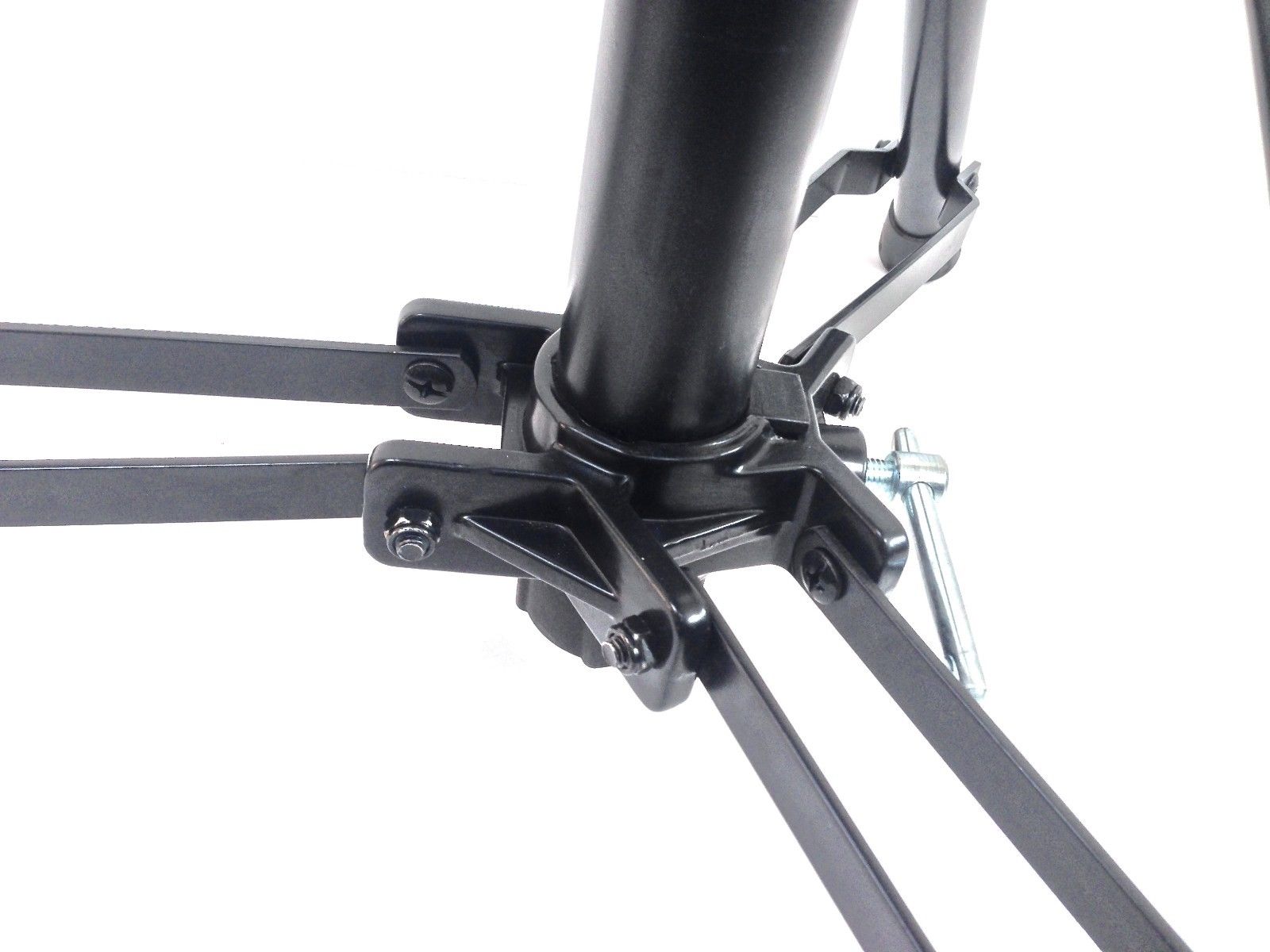 LK-455 Foldable Drum Throne Padded Seat Stool Stand Drummers Percussion Chair