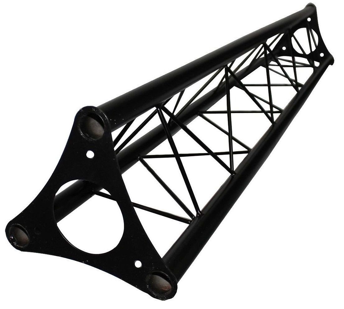 Two 14' Crank Up Stands+Four 5ft. Metal Bolt Connection Triangle Truss Segments