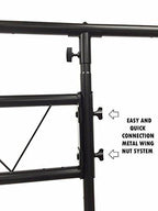 LED-176 176 pcs. RGB LED Curtain 2 Meters x 3 Meters With LK-X10 Lighting Truss Combo