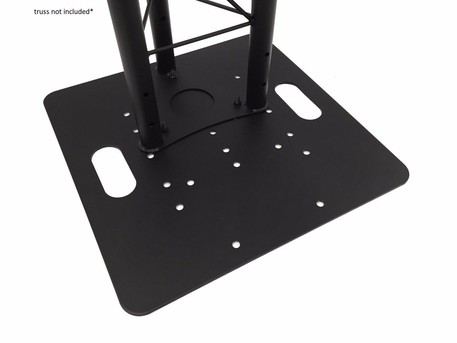 LK-5050 Black 20"x20" Base Plate For Square, Triangle, or Linear Lighting Truss