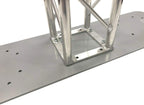 Aluminum Truss Arch Kit 9.7ft Wide 8.1ft High Portable DJ Lighting System Bolts