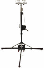 Two 17' Crank Up Stands With Two 6.56' Square Aluminum Truss Segments Package