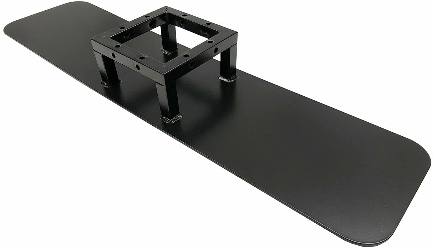 Black Square Metal Arch Truss 26 Ft. Width 10.8 ft. Height Portable DJ Lighting System Mobile Simple Bolt Connections