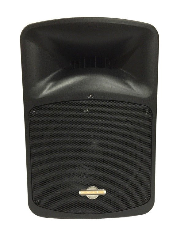 LK-12ABM 12" 2 Way Amplified Loudspeaker With BlueTooth and Wireless Mic Set