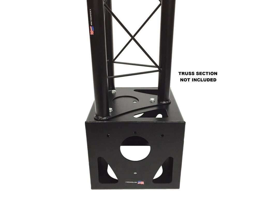 LK-CUBEA 5-Way Bolted Triangle Truss Junction Block Cube Connection Trade Show