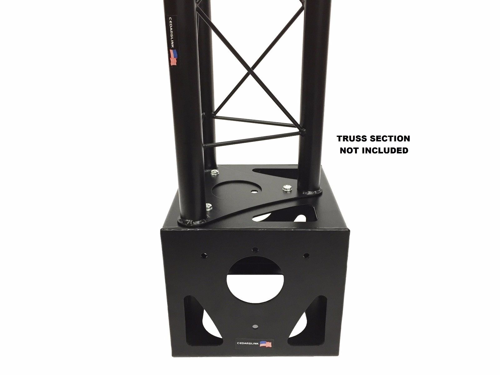 LK-CUBEA 5-Way Bolted Triangle Truss Junction Block Cube Connection Trade Show