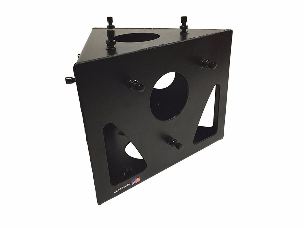 Black Truss Arch Kit 10.5 ft. Height Mobile Portable DJ Lighting System Metal Arch