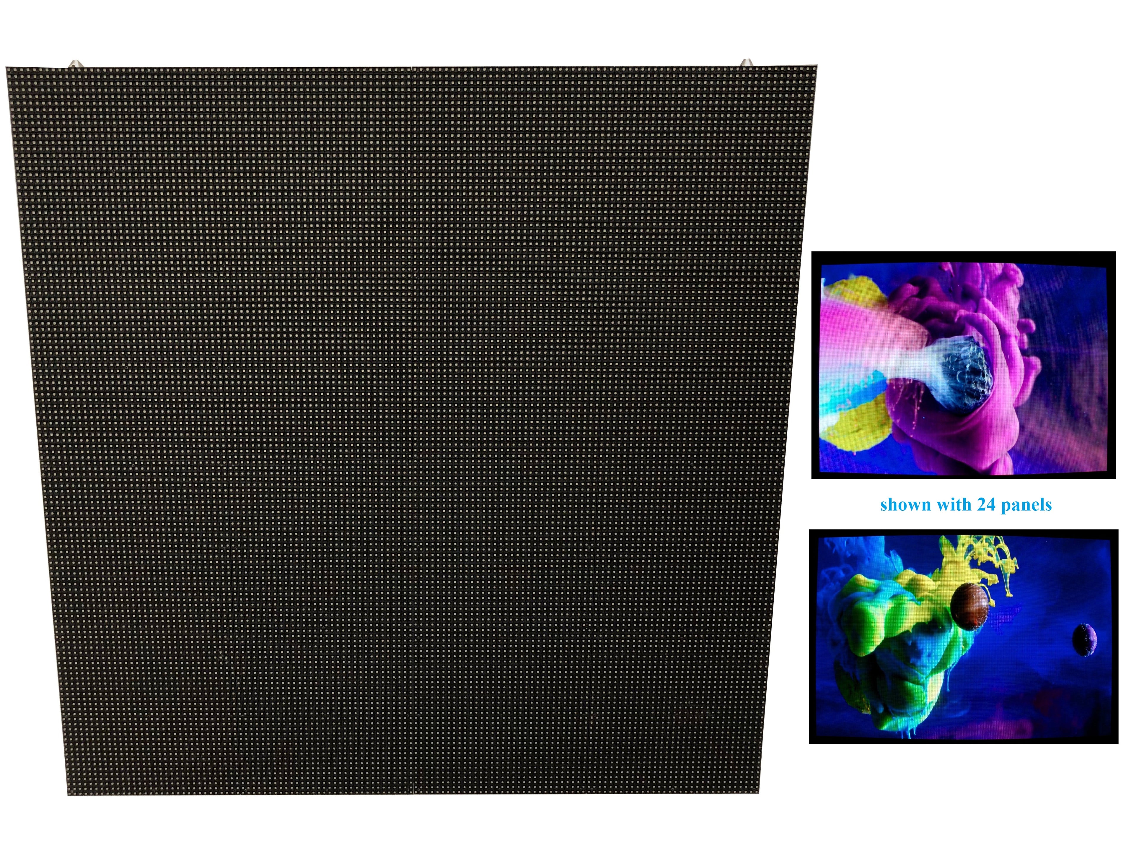LK-P500 LED RGB Video Screen panels 0.5mX0.5m 3.91mm. (8 pack)
