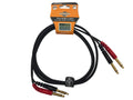 LK-1/4TS to 1/4TS RED 6FT Premium Dual 1/4"-Dual 1/4" 100% Copper Cable Shielded