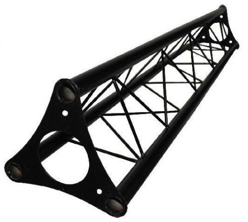 Two 14' Crank Up Stands+Three 5ft 1.5 meter Metal Bolt Triangle Truss Segments