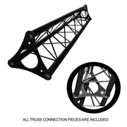20' ft Wide Crank Triangular Trussing Mobile DJ Lighting Truss System Triangle