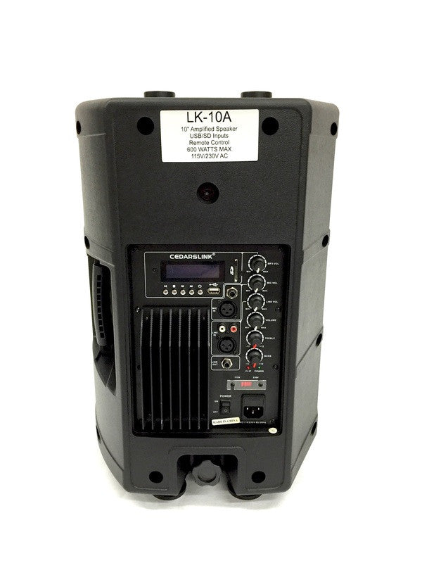 LK-10A 10" 2 Way Amplified Loudspeaker