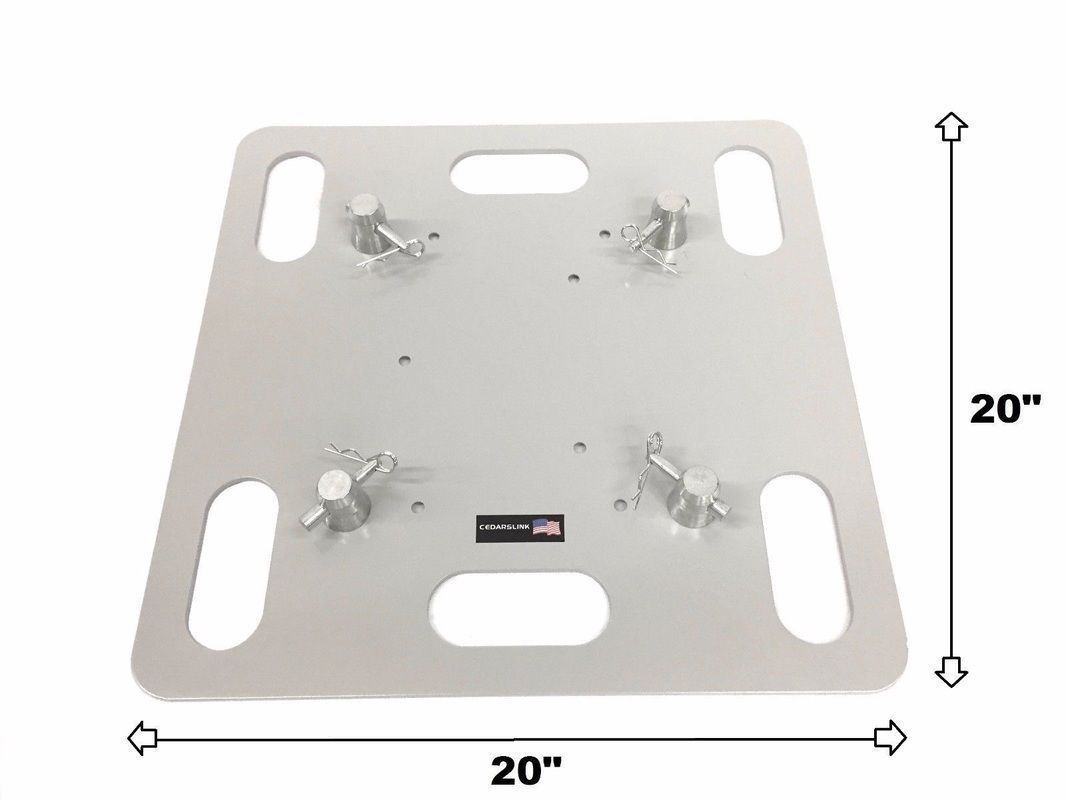 Black Truss Arch Kit Rounded 9.7 ft. Height Mobile Portable DJ Lighting System Metal Bolts