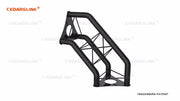 Trade Show Booth, Trusses DJ Stage 14' X 8' X 6.5' Metal Truss Triangle Trusses