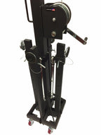 Two 17' Crank Up Stands With Three 6.56' Square Aluminum Truss Segments Package