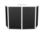 DJ Event Facade DJ Booth Black Replacement Scrims 4-Pack Lycra Panels
