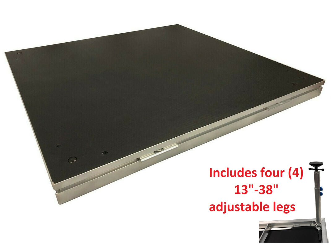 LK-WSTB1212 4 FT x 4 FT Heavy Duty Aluminum Concert Stage Riser
