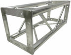 Two (2) 2 DJ Lighting 1.64 ft 0.5M Bolted Aluminum 8"x8" Truss Light Weight Dual Totem System
